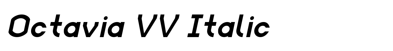Octavia VV Italic